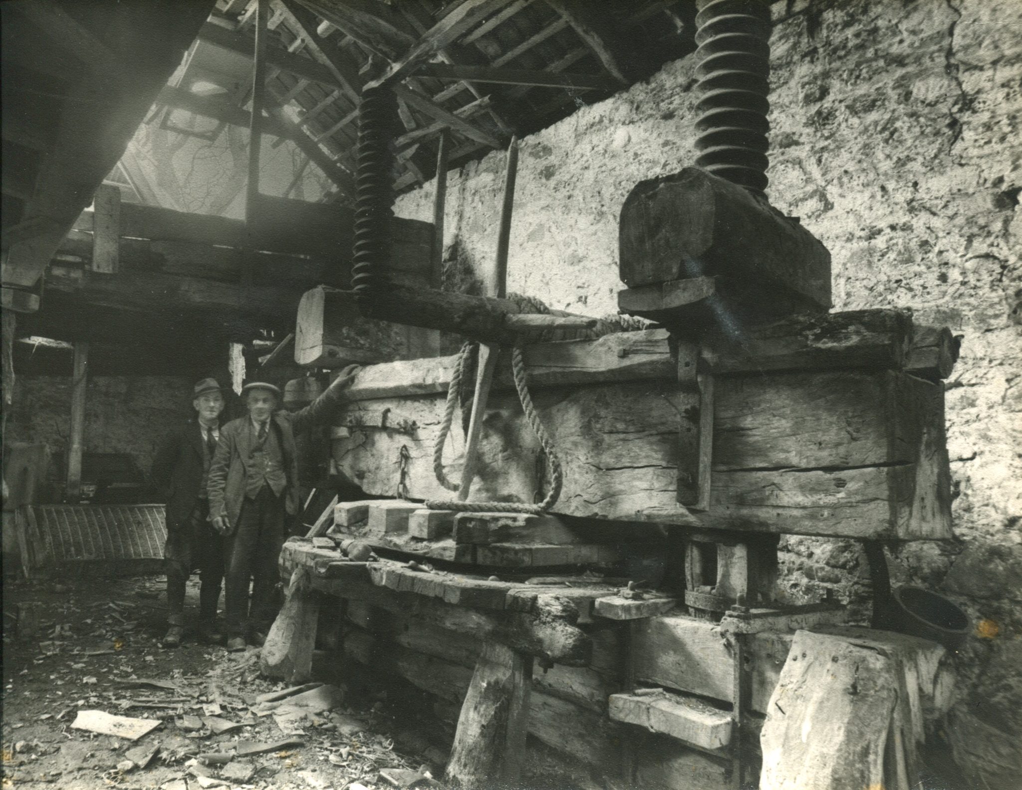 Old photographs in Cornwall museum