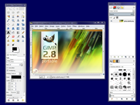 GIMP Portable Screenshot