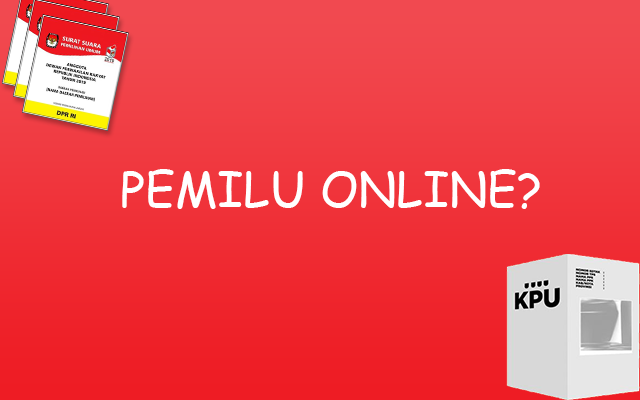 Pemilu Online - Ilustrasi