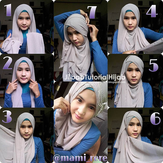 menggunakan hijab untuk wajah bulat menggunakan hijab untuk wajah bulat 6 tutorial hijab