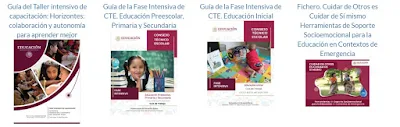 Materiales para la semana de Capacitación Docente y la Fase Intensiva del Consejos Técnico Escolar del ciclo escolar 2020-2021