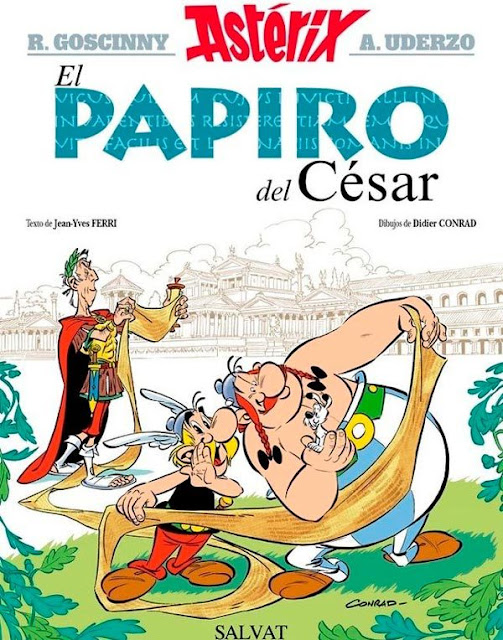 Reseña Cómic: Asterix y el Papiro del César