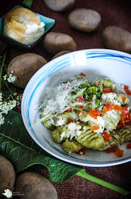 Gnocchi aus grünem Spargel 