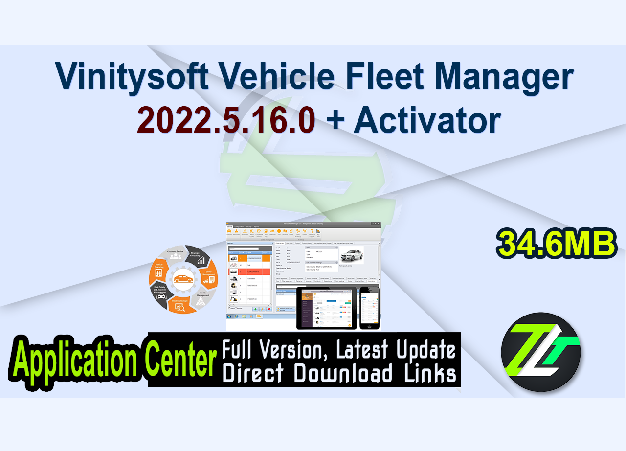 Vinitysoft Vehicle Fleet Manager 2022.5.16.0 + Activator