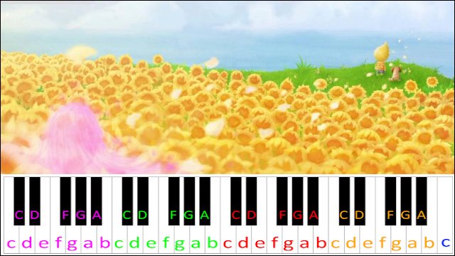 MOTHER 3 Love Theme Piano / Keyboard Easy Letter Notes for Beginners