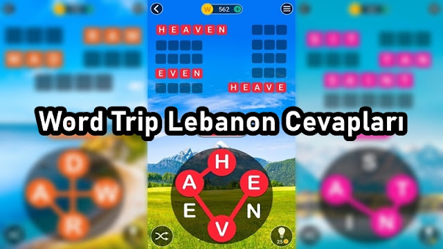 Word Trip Lebanon Cevaplari