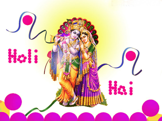 Radha Krishna Holi Wishes Images