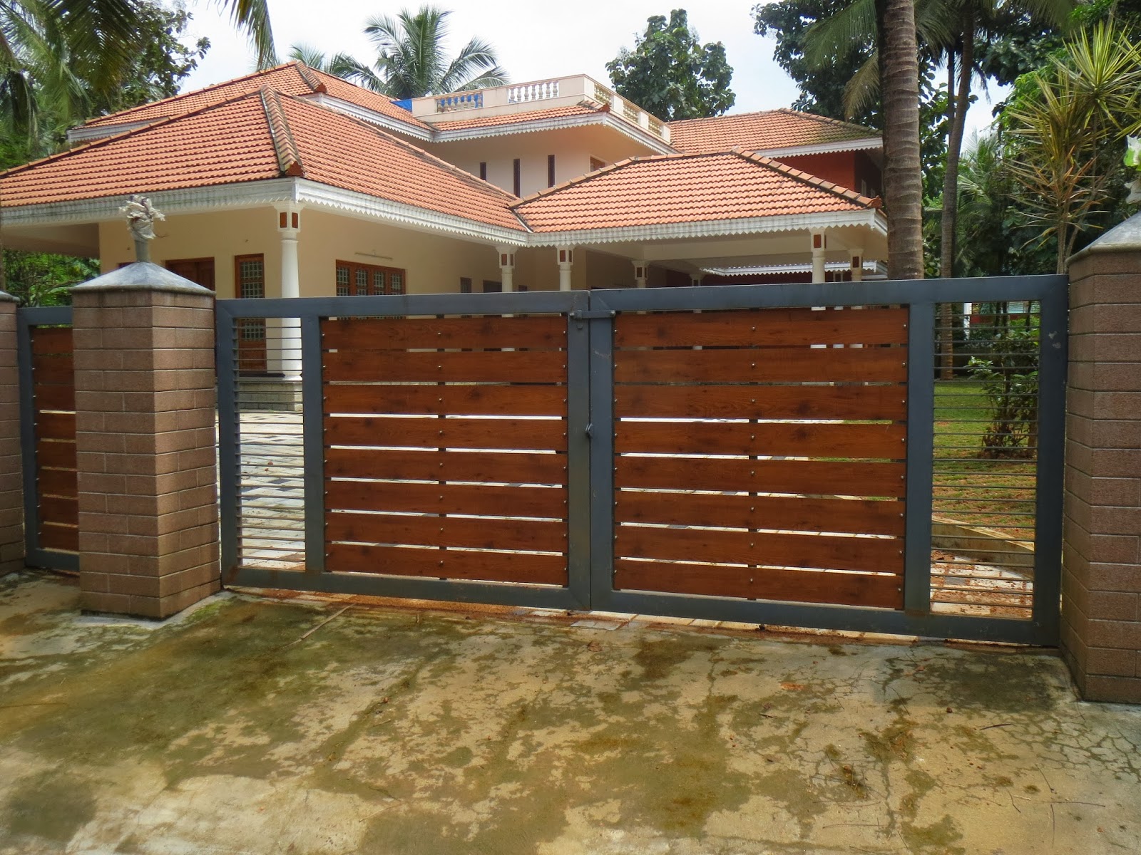 Kerala Gate Designs House gates in Kerala, India