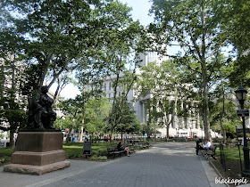 NYC_random shot_Thomas Paine Park_blackapple