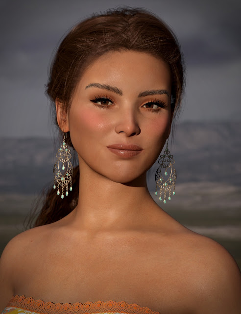 Giselle HD for Genesis 9: A Transformational Character for Your 3D Adventures
