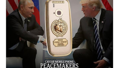 Peringati Pertemuan Putin dan Trump, Nokia 3310 Hadir dalam Balutan Emas