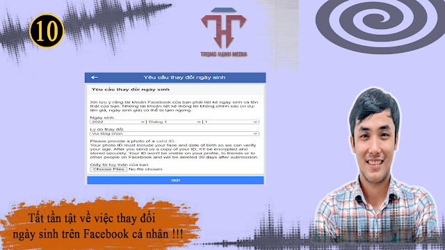 Cách đổi ngày sinh Facebook cả khi đã quá giới hạn vẫn đổi thành công 100%