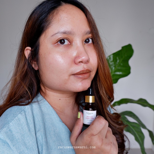 Hasil Pemakaian Indoganic Brightening Vitamin C Serum