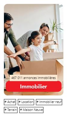 Rubrique Immobilier de Paruvendu