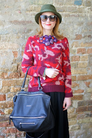Urban country look, Givenchy Pandora bag, green fedora, Fashion and Cookies, fashion blogger