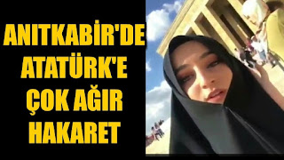 Anıtkabir'de Atatürk'e hakarete soruşturma