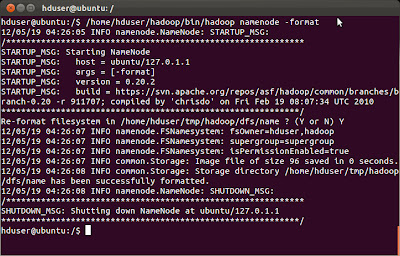 Formatting Namenode (HDFS)