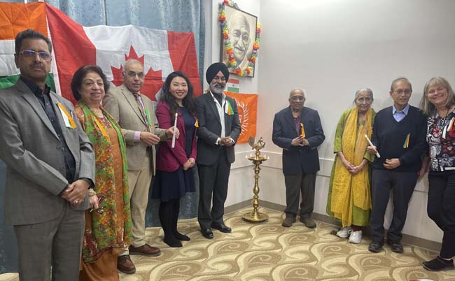 Manitoba Hindu Seniors Society celebrated India’s 75th Republic day