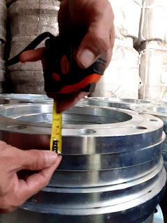 Backing ring Dn 12 Inch Pn 16 Galvanis