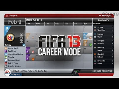 fifa 13 carriera