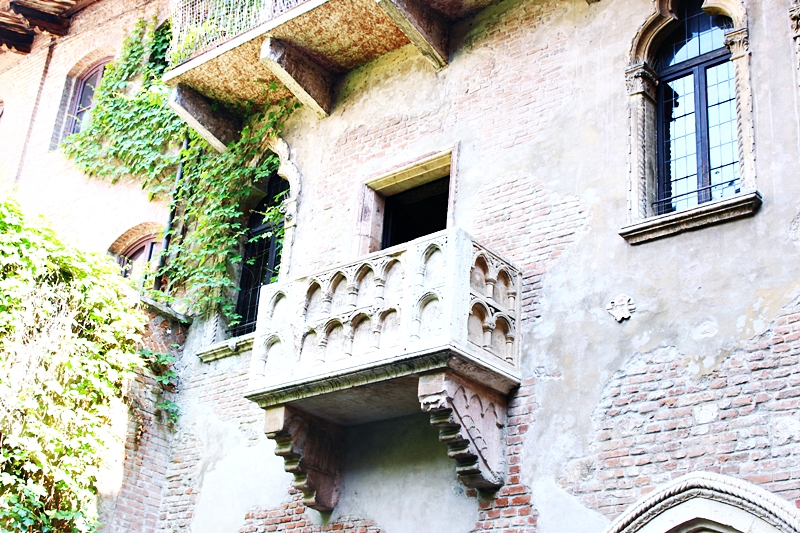 Julijin balkon u Veroni u Italiji