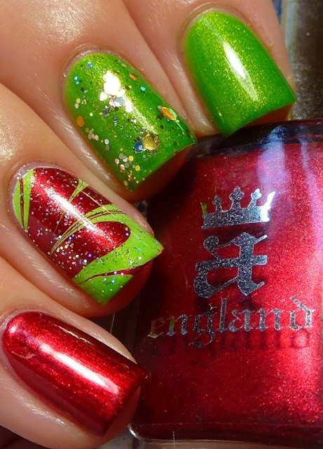 Cult Nails Deal With It, a-england Perceval, CrowsToes Maxxed Out, Chi Chi Disco Diva