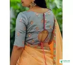 Blouse Design Pick 2023 - Blouse Sleeve Design Pick 2023 - Bangladeshi Blouse Designs - Blouse Designs - NeotericIT.com - Image no 5