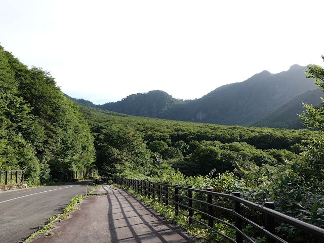 大山環状道路の展望駐車場