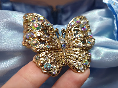 camafeo mariposa del disfraz edicion limitada cenicienta pelicula accion real 2015