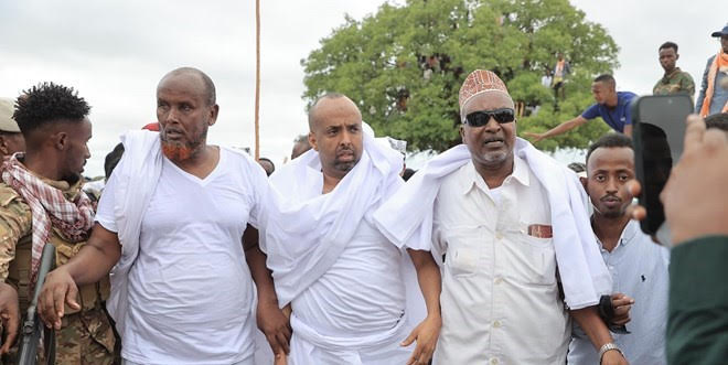 The Somali leadership congratulates the new Hodley clan leader