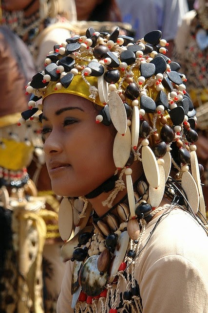 Traditional dress from Sinulog Festival. Philippines. Photo by B.C. Radke 