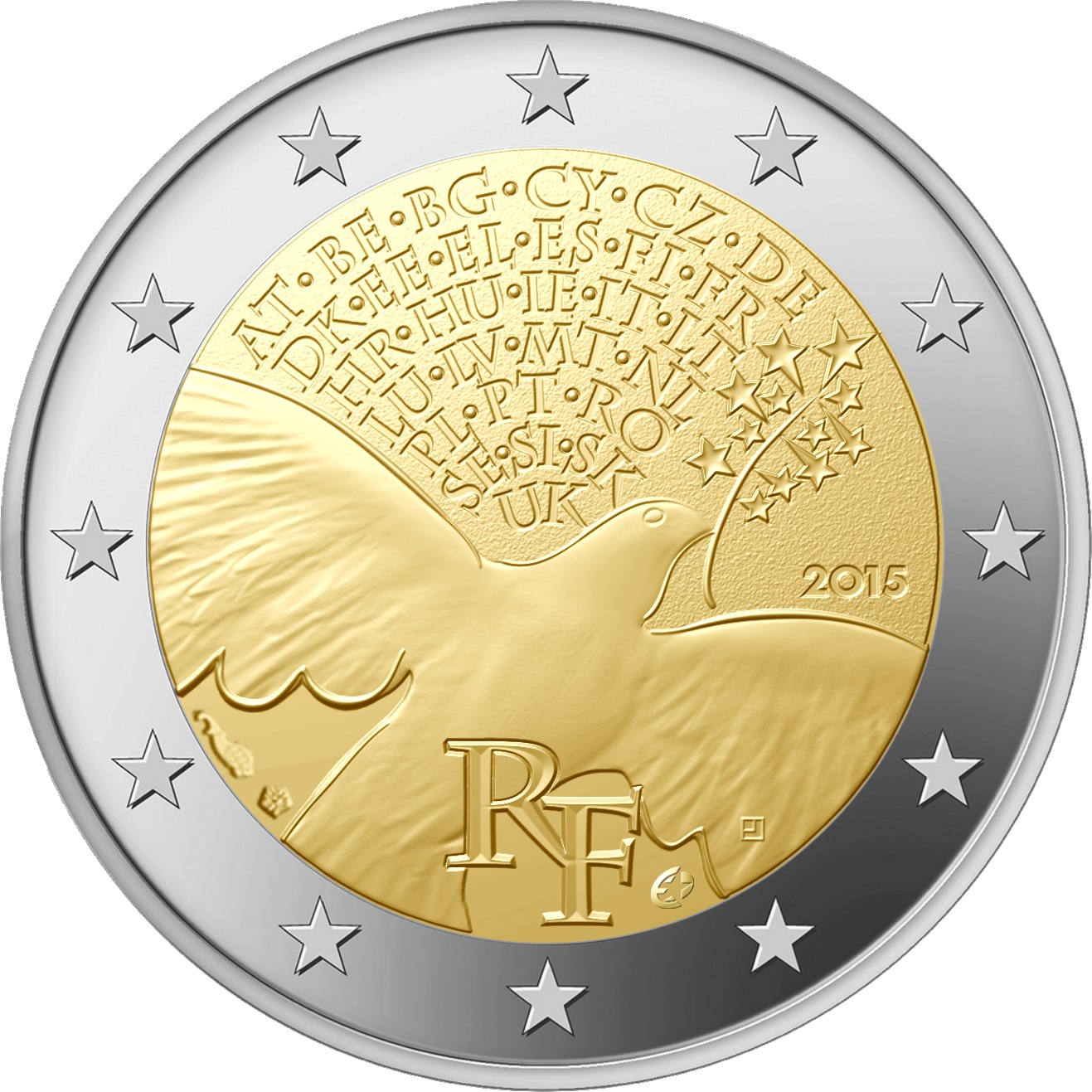 2 euro France 2015