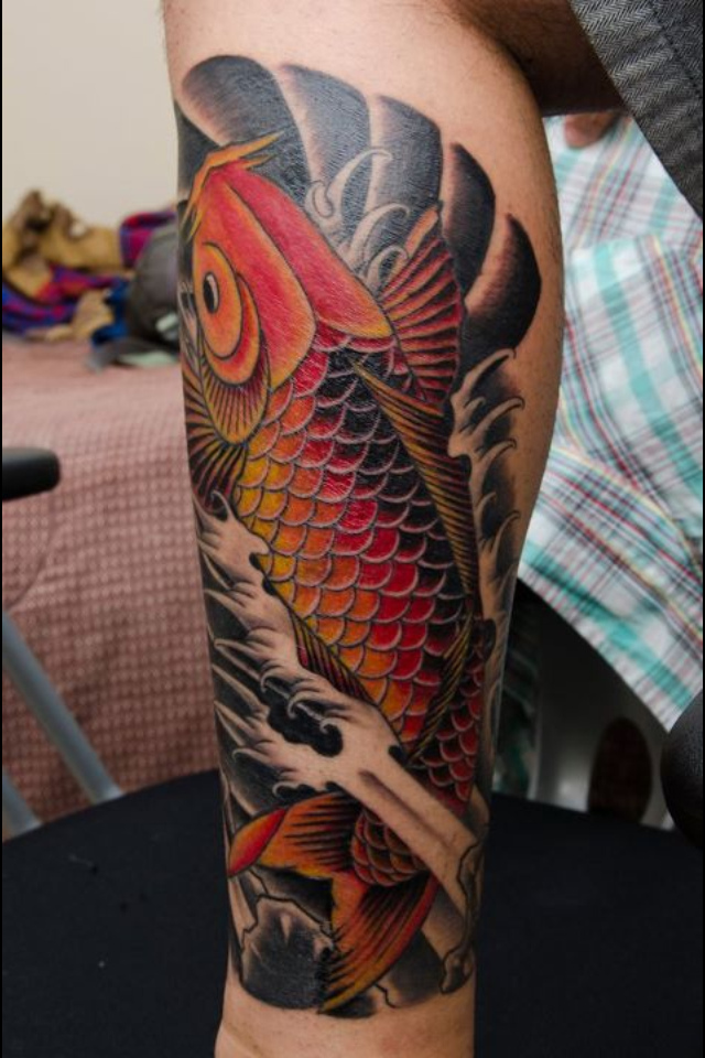 koi fish tattoo photos