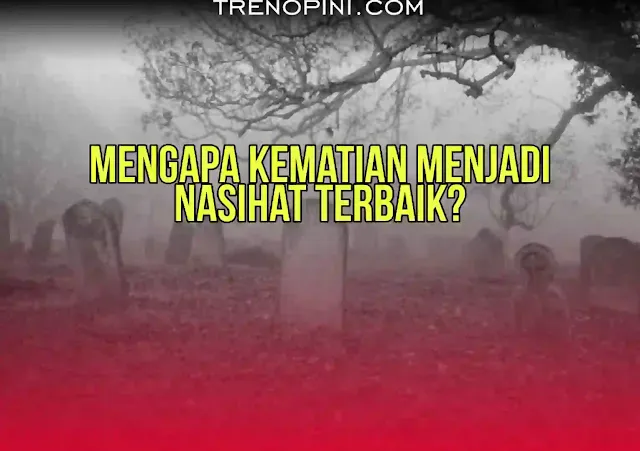 Coba kita sejenak merenung. Dulu kakek buyut kita ada, sekarang sudah tiada mendahului kita, sahabat dekat dan jauh perlahan pergi juga meninggalkan kita. Sebagian kita mungkin sudah kehilangan suami,anak, ibu dan bapaknya. Berarti kematian ini pasti datangnya. Ada tidak adanya pandemi. Seperti dalam firman Allah di Al Qur'an surat Al Anbiya ayat 35. "Setiap yang bernyawa akan merasakan mati. Kami akan menguji kamu dengan keburukan dan kebaikan sebagai cobaan. Dan kamu akan dikembalikan hanya kepada Kami".