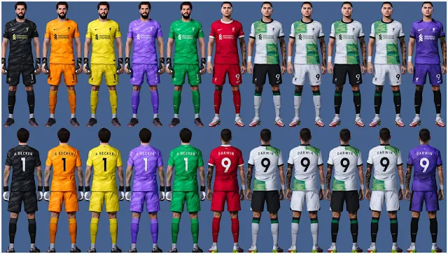 PES 2021 Liverpool FC 23-24 Kits