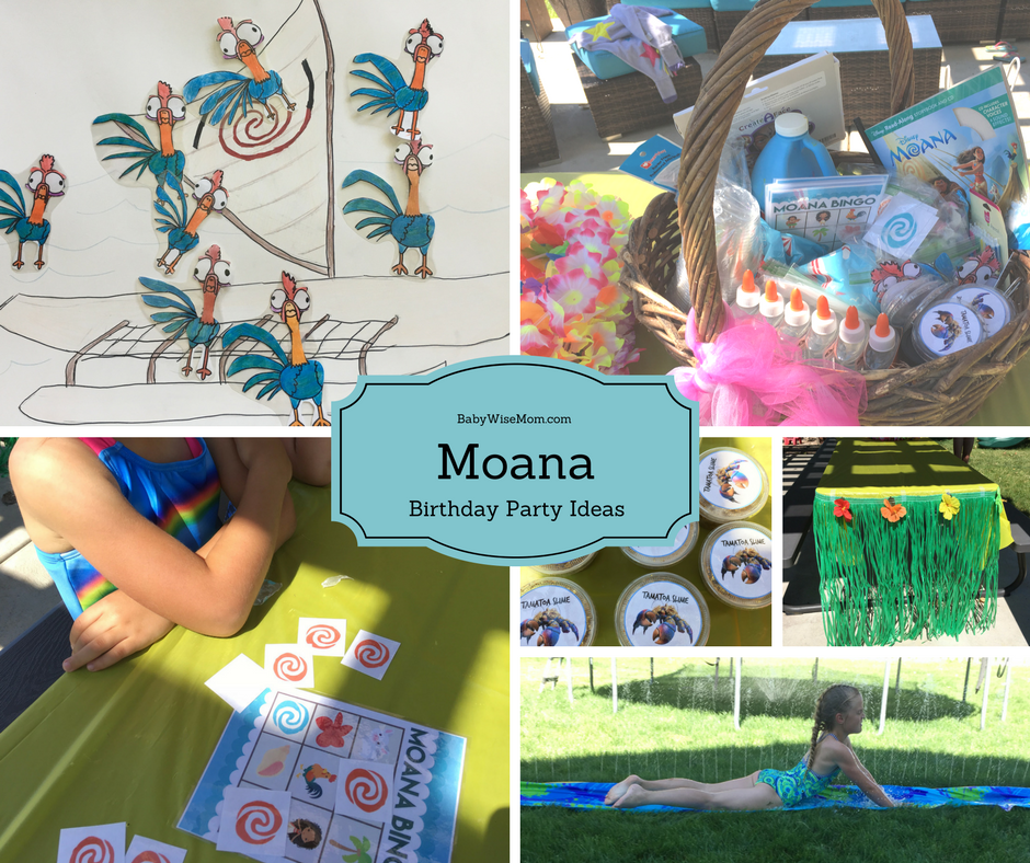  Moana  Birthday  Party  Ideas  Chronicles of a Babywise Mom