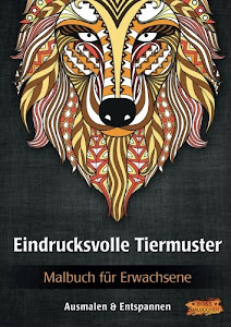 Malbuch für Erwachsene: Eindrucksvolle Tiermuster