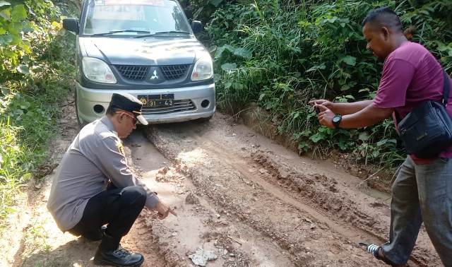 Ada Jejak Tapak Kaki Harimau di Banda Alam, Kapolres Aceh Timur Imbau Warga Untuk Waspada