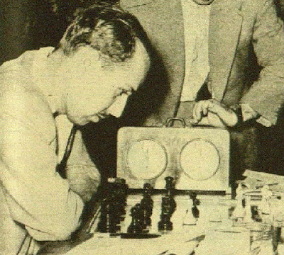 Arturo Pomar, vencedor del XXIII Campeonato de España de Ajedrez 1958