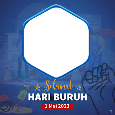 Twibon Hari Buruh Nasional (May day) Tahun 2023