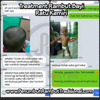 testimoni obat penumbuh rambut bayi tipis tradisional ratu kemiri