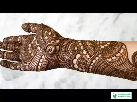 Indian Bridal Mehndi Design - Bridal Mehndi Design - New bridal mehndi design - NeotericIT.com - Image no 11