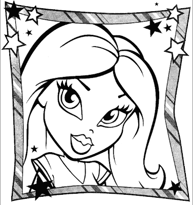 Bratz Coloring Sheets on Bratz Coloring Pages  Bratz Colouring Sheets