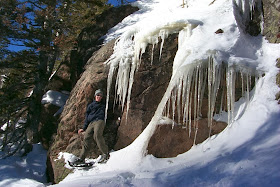 Icicles Rocky Mountain National Park by Katharyn Daniel