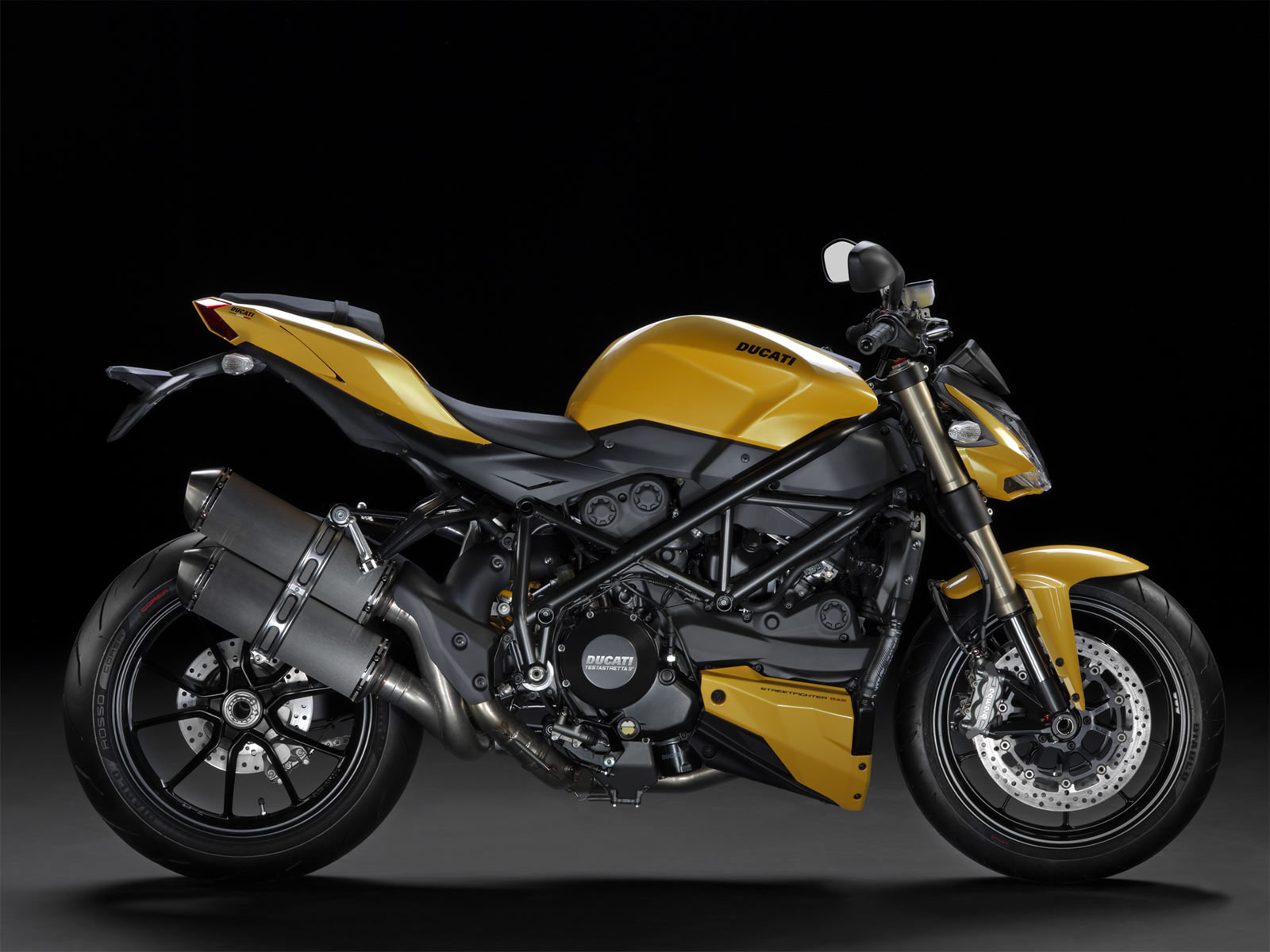 Ducati confirm their 2012 Streetfighter 848 with the first officially ...