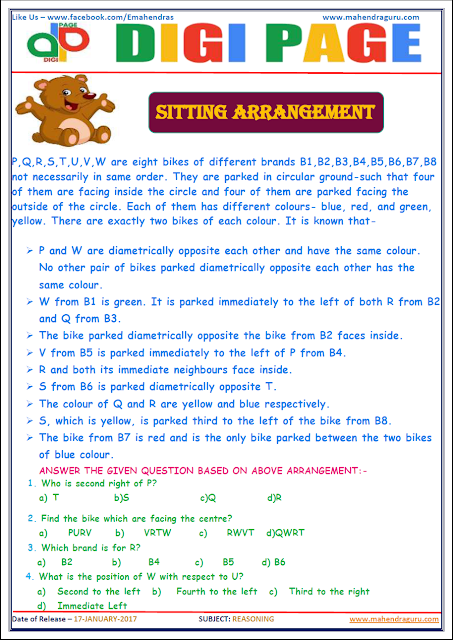 DP | SITTING ARRANGEMENT | 16 - JAN - 17