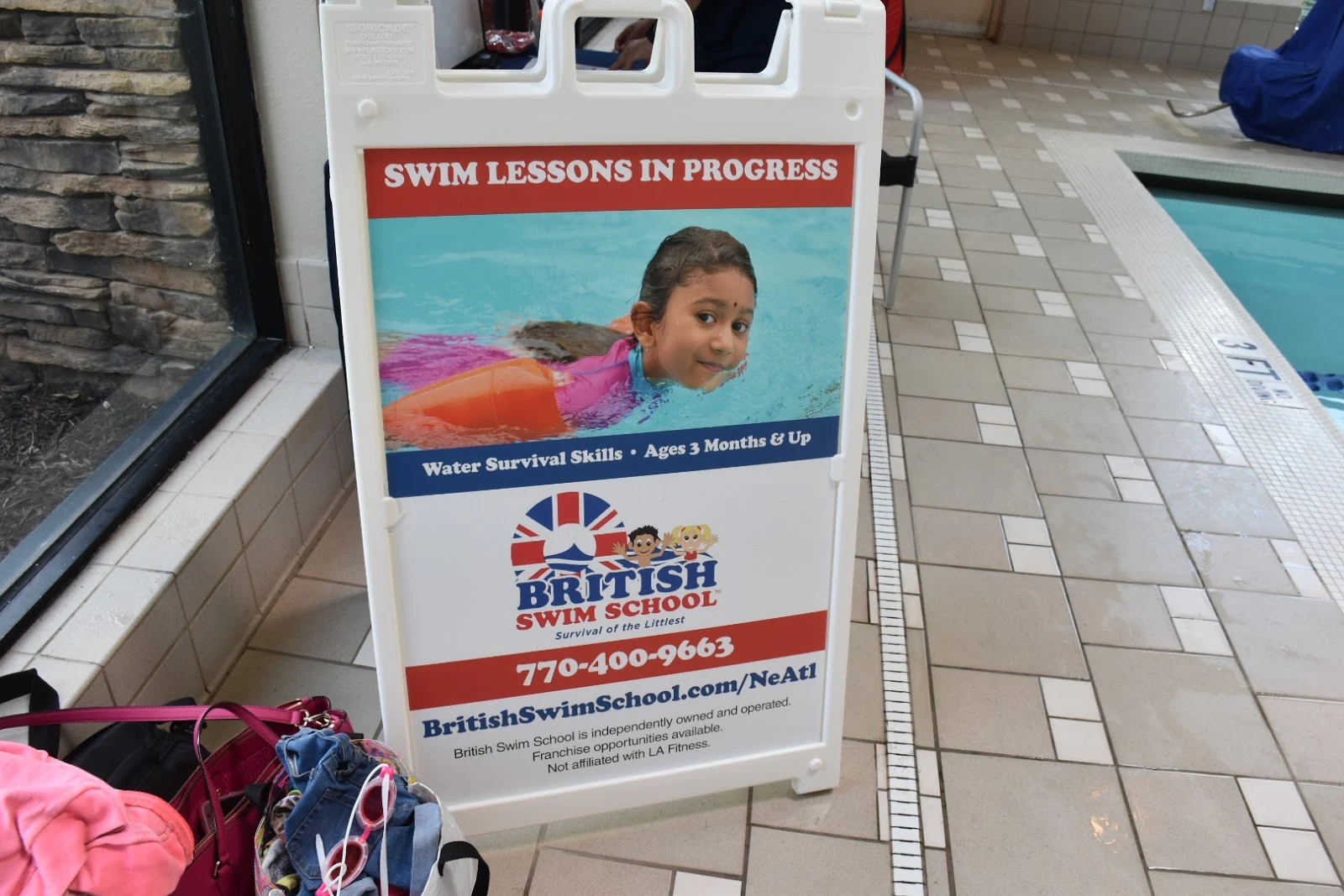 Swimming and Survival Training at British Swim School  via  www.productreviewmom.com