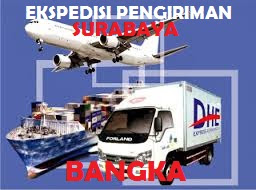 EKSPEDISI SURABAYA-BANGKA VIA DARAT LAUT UDARA MURAH