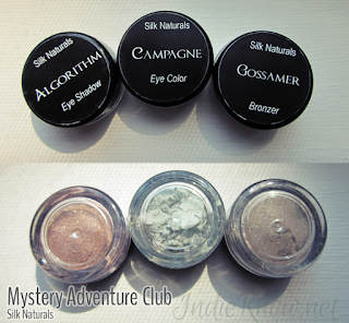 Silk Naturals Mystery Adventure Club Eye Colors and Bronzer