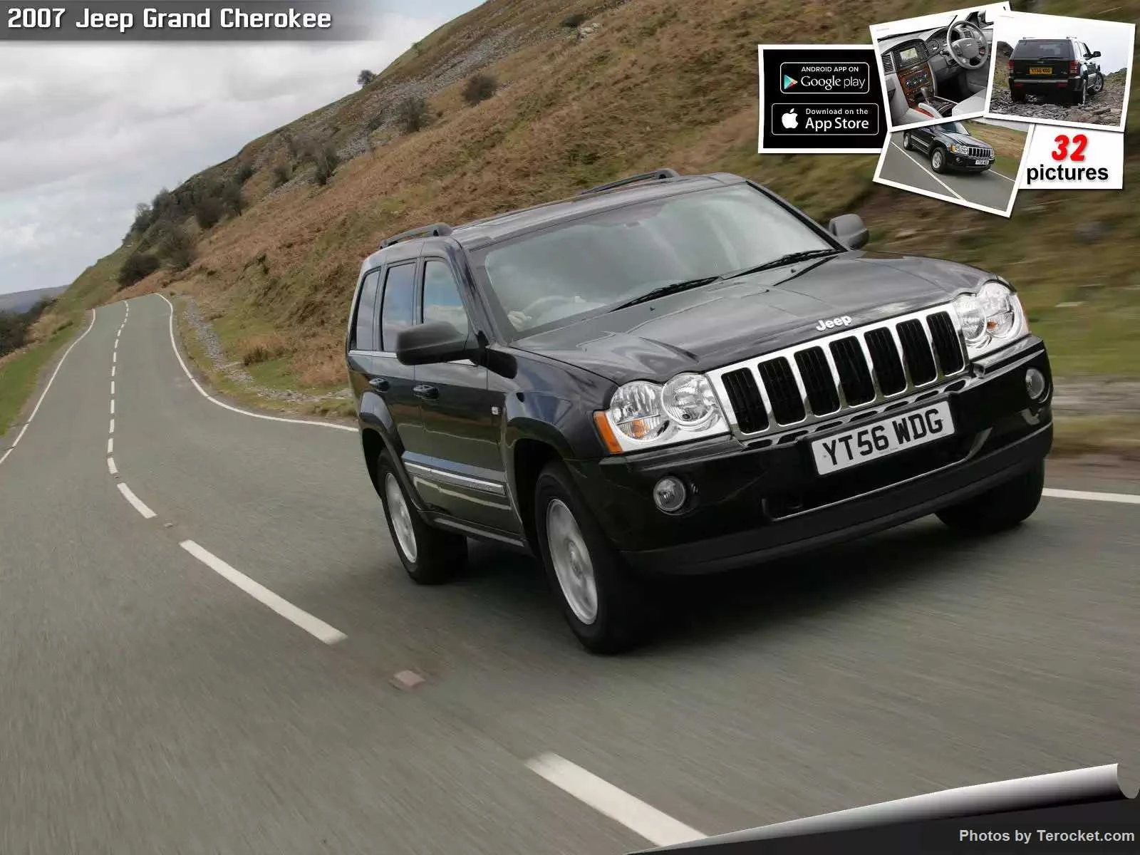 Hình ảnh xe ô tô Jeep Grand Cherokee UK Version 2007 & nội ngoại thất